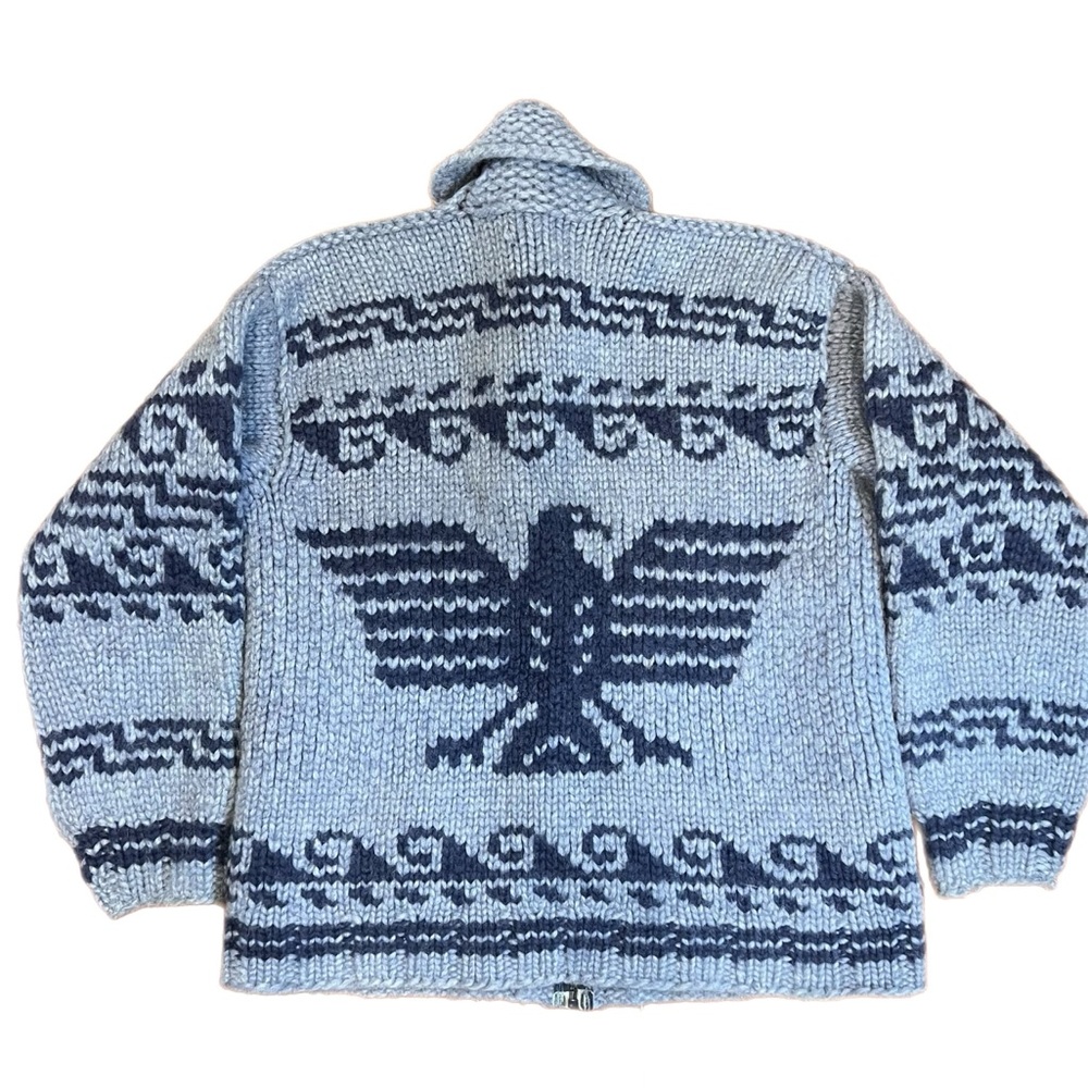 Filson vintage like Ketchikan sweater blue thunderbird - Picture 2 of 11